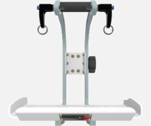 Hillaero OXYLOG FAA certified mountable bracket for Air Ambulance Airmed Helicopter or Fixed Wing Aircraft FRONT